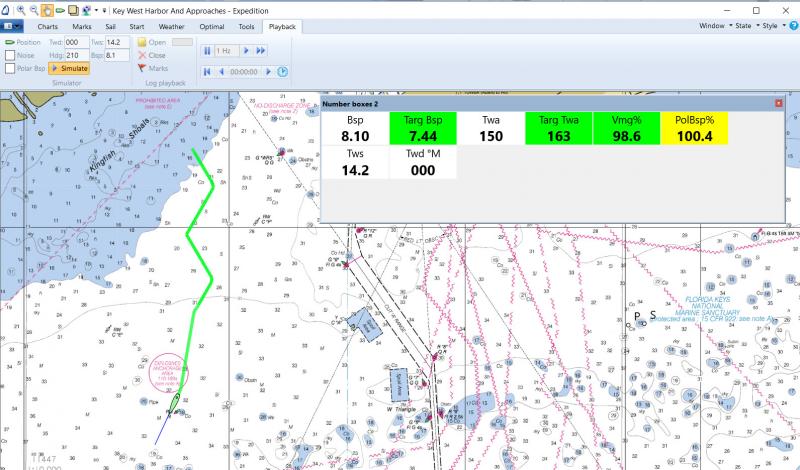 Target Speeds Downwind 2